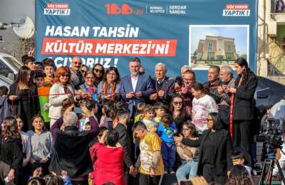 Hasan Tahsin Kültür Merkezi görkemli törenle açıldı